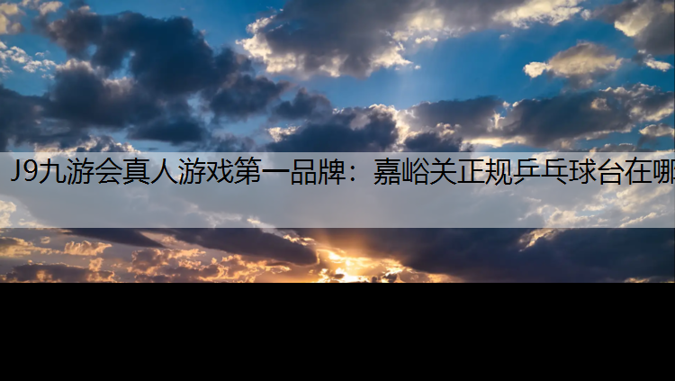 J9九游会真人游戏第一品牌：嘉峪关正规乒乓球台在哪